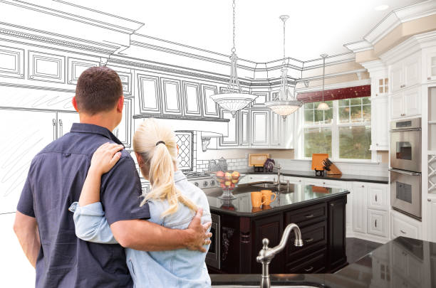 Professional Cabinet Refacing technician working in Pflugerville, TX